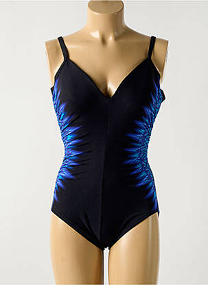 Costum de baie dintr-o singură piesă imprimeu fantezie top sutien modelat albastru MIRACLESUIT femeie
