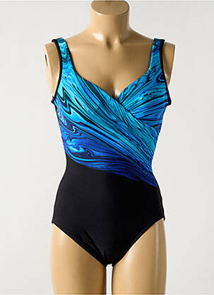Costum de baie dintr-o singură piesă imprimeu fantezie top sutien modelat albastru MIRACLESUIT femeie