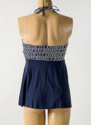 Top de baie imprimeu fantezie albastru MIRACLESUIT femeie