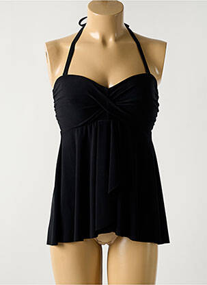 Top de baie bretele elastice detașabile negru MIRACLESUIT femeie