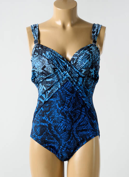 Costum de baie dintr-o singură piesă albastru MIRACLESUIT femeie