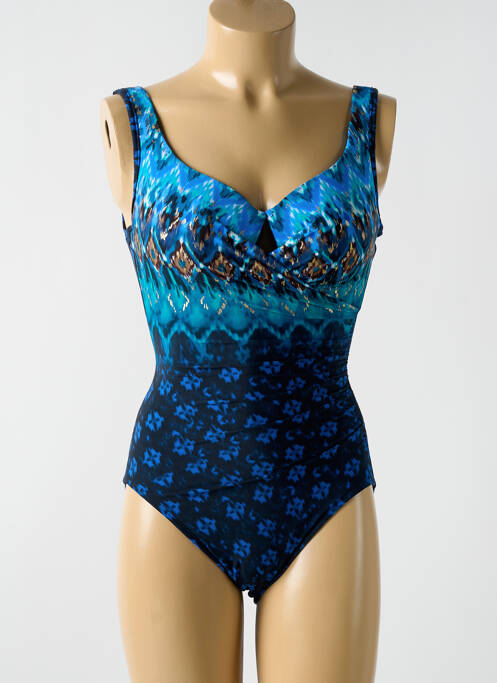 Costum de baie dintr-o singură piesă albastru MIRACLESUIT femeie