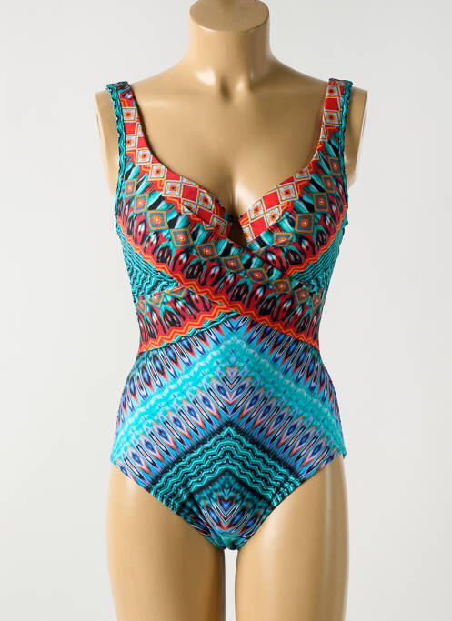 Costum de baie dintr-o singură piesă albastru MIRACLESUIT femeie