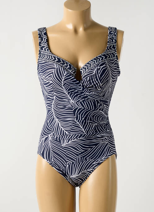 Costum de baie dintr-o singură piesă albastru MIRACLESUIT femeie