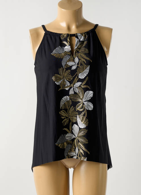 Top de baie negru MIRACLESUIT femeie