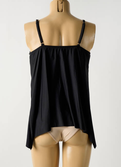Top de baie negru MIRACLESUIT femeie