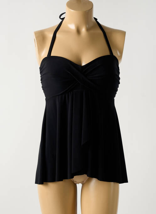 Top de baie negru MIRACLESUIT femeie