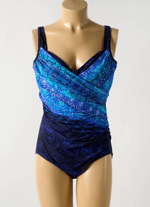 Costum de baie dintr-o singură piesă albastru MIRACLESUIT femeie