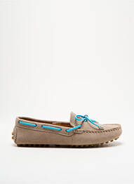 Pantofi de barcă vârf rotund toc plat până la 3 cm gri VIAGGIO femme