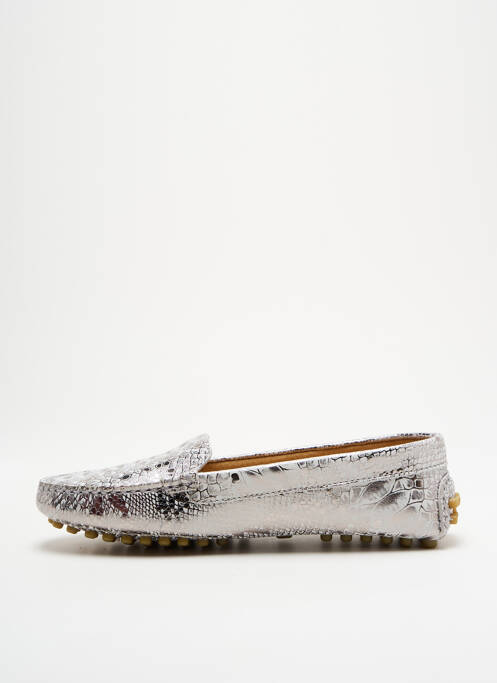 Mocasini argintiu VIAGGIO femeie