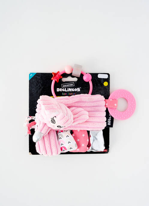 Doudou roz LES DEGLINGOS fată