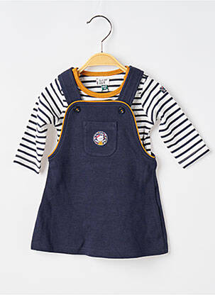 Set rochie albastru ELLE EST OU LA MER fată