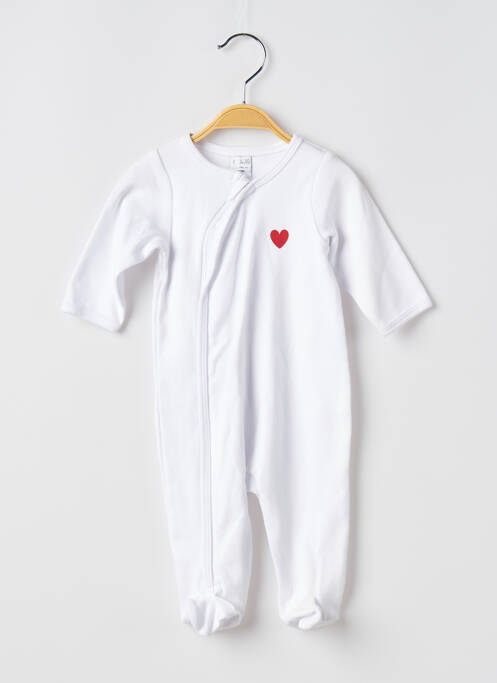 Pijama alb BBANDCO fată