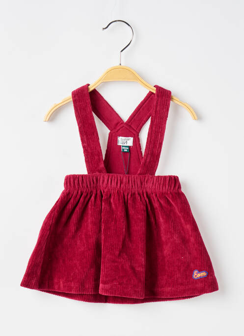 Rochie midi roz ELLE EST OU LA MER fată