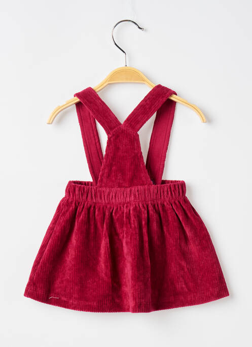 Rochie midi roz ELLE EST OU LA MER fată