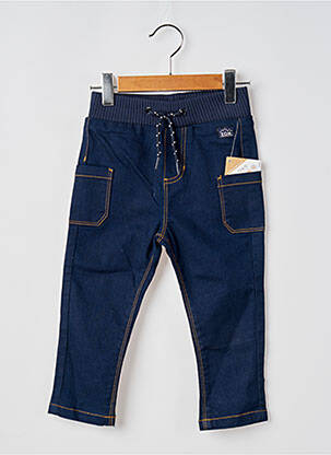 Blugi cu croială slim albastru ELLE EST OU LA MER băiat