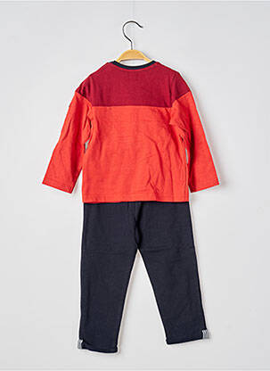 Set pantaloni talie elastică portocalie ELLE EST OU LA MER băiat