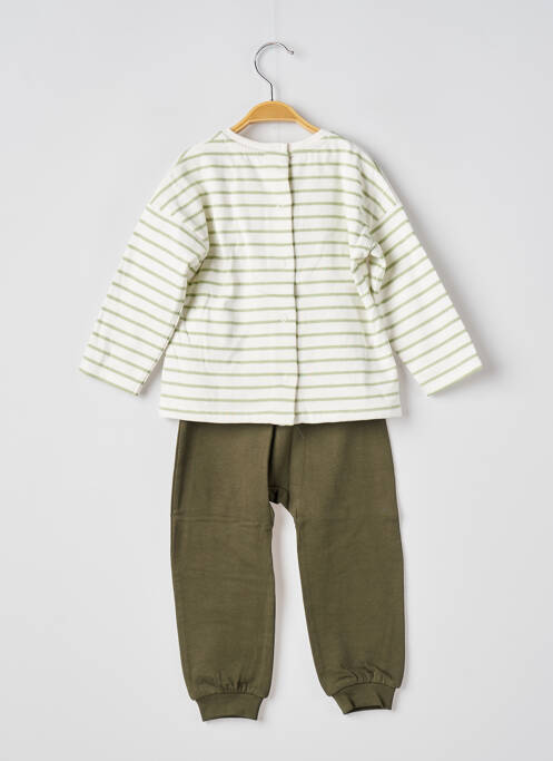 Set pantaloni verde ELLE EST OU LA MER fată