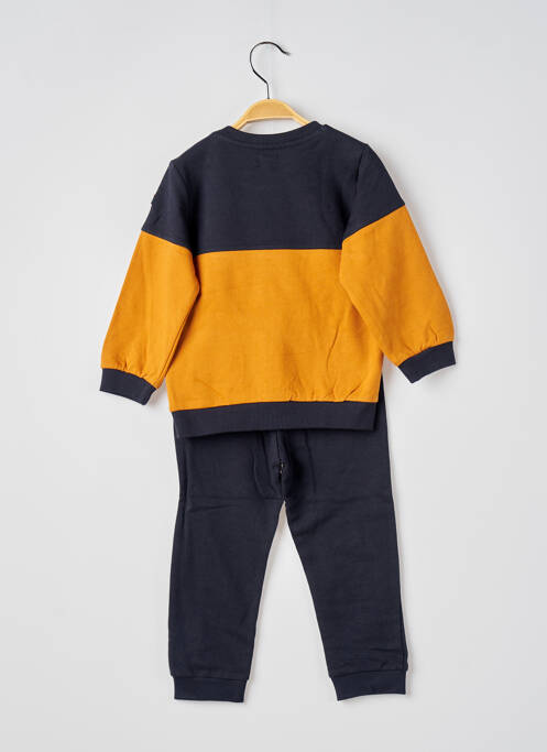 Set pantaloni tip de tricou galben ELLE EST OU LA MER garcon