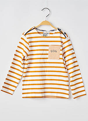 Tricou galben ELLE EST OU LA MER copil