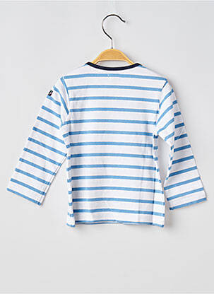 Tricou mâneci lungi mâneci lungi albastru ELLE EST OU LA MER copil