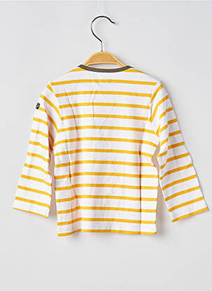 Tricou mâneci lungi mâneci lungi galben ELLE EST OU LA MER copil