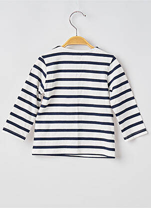 Tricou mâneci lungi mâneci lungi albastru ELLE EST OU LA MER copil