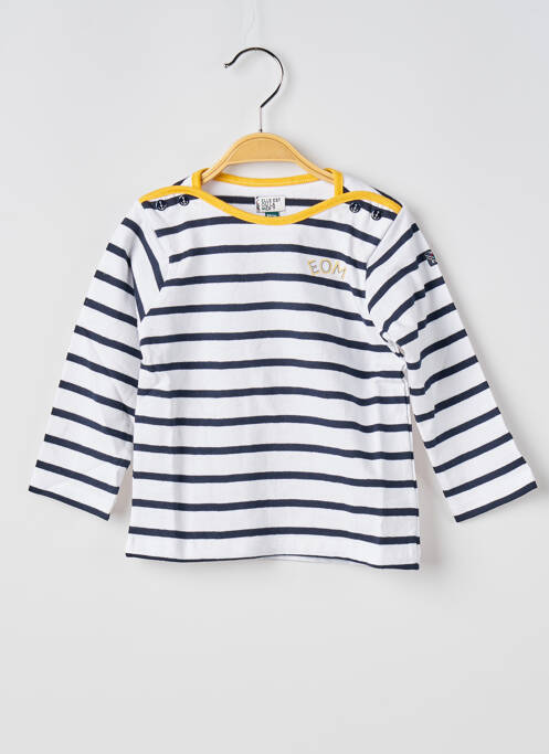 Tricou albastru închis ELLE EST OU LA MER copil