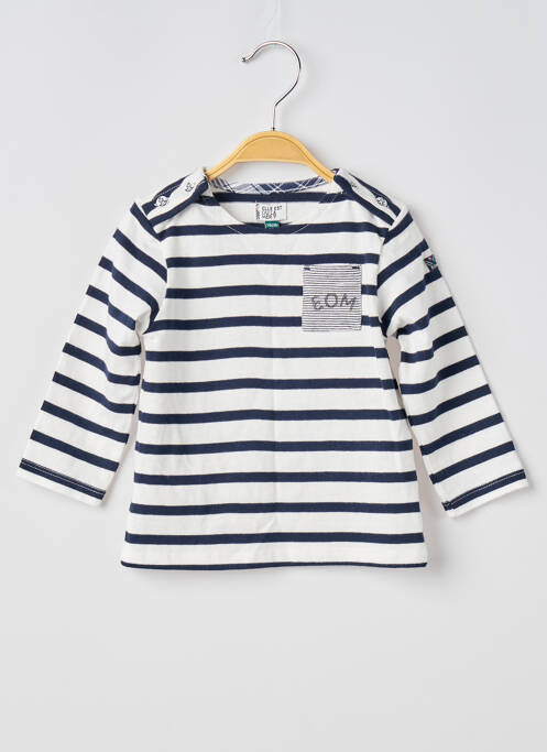 Tricou albastru ELLE EST OU LA MER copil