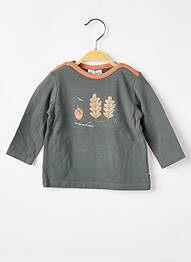 Tricou mâneci lungi mâneci lungi verde MOULIN ROTY garcon