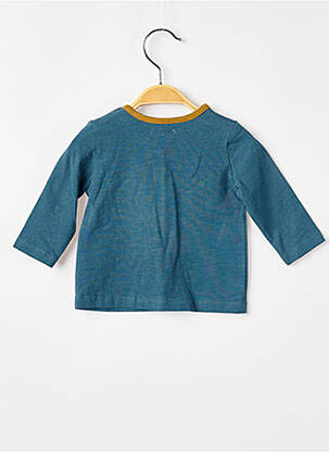 Tricou mâneci lungi mâneci lungi albastru MOULIN ROTY băiat