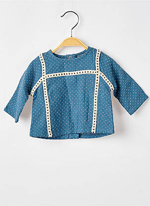 Top mâneci lungi mâneci lungi albastru MOULIN ROTY fată