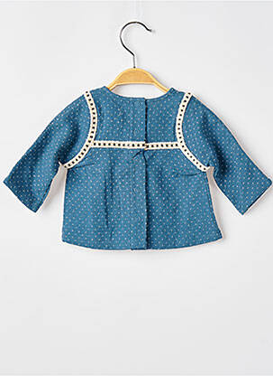 Top mâneci lungi mâneci lungi albastru MOULIN ROTY fată