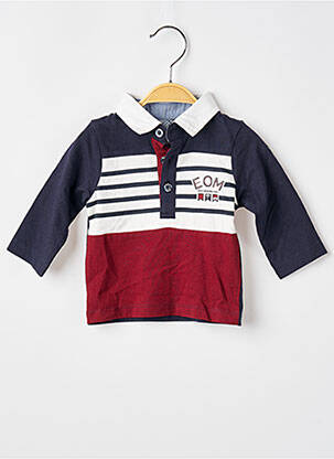 Polo albastru ELLE EST OU LA MER băiat