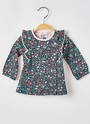 Top albastru ELLE EST OU LA MER fată