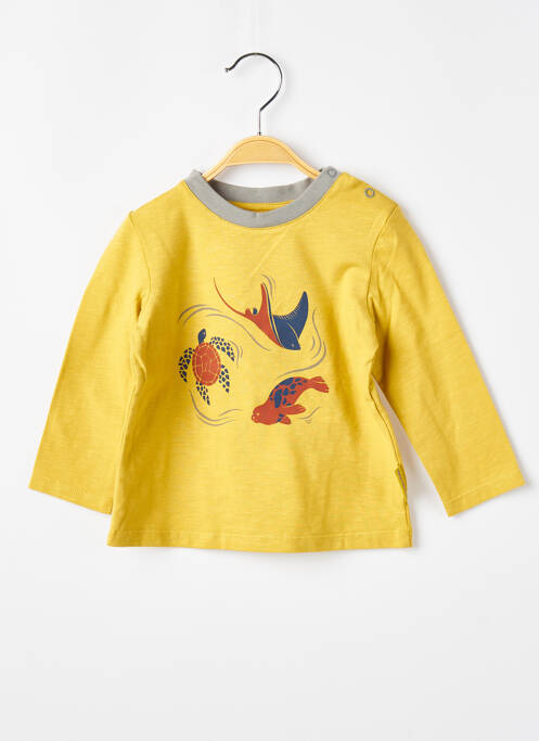 Tricou galben MOULIN ROTY băiat