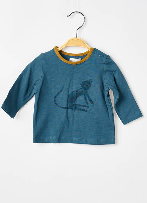 Tricou albastru MOULIN ROTY băiat