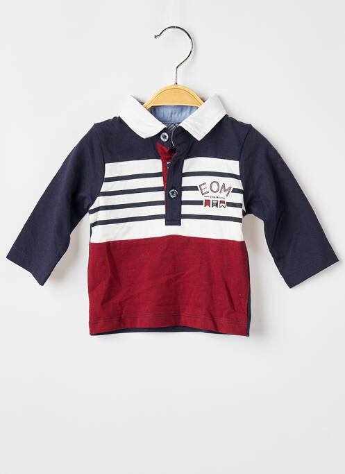 Polo albastru ELLE EST OU LA MER băiat