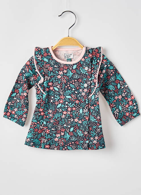 Top albastru ELLE EST OU LA MER fată