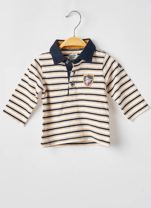 Polo bej ELLE EST OU LA MER băiat