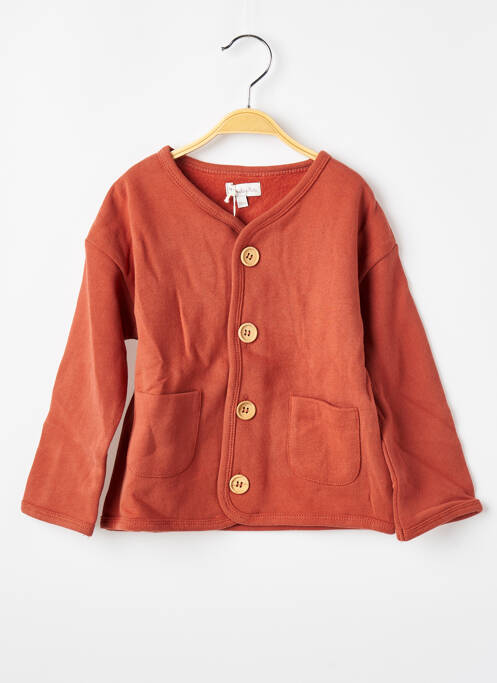 Vestă cu mâneci lungi portocaliu MOULIN ROTY fată