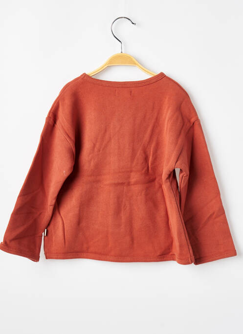 Vestă cu mâneci lungi portocaliu MOULIN ROTY fată