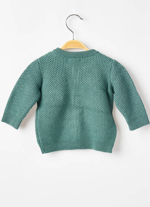 Vestă cu mâneci lungi verde MOULIN ROTY fată