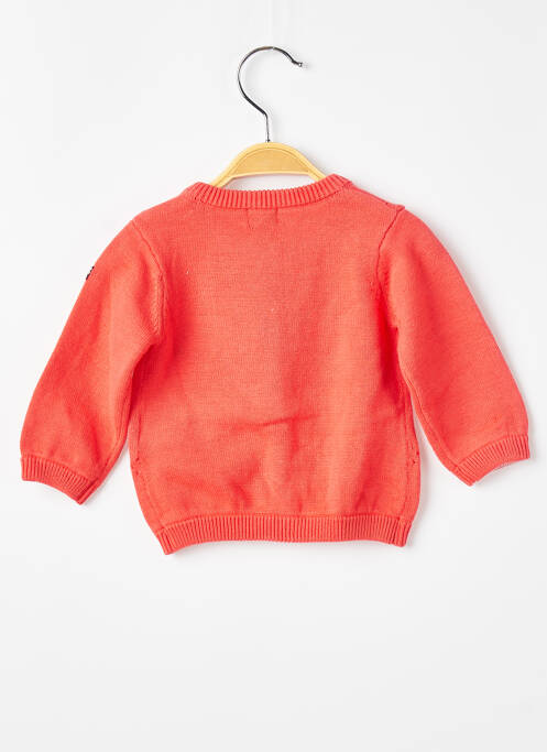 Vestă cu mâneci lungi roz ELLE EST OU LA MER fată