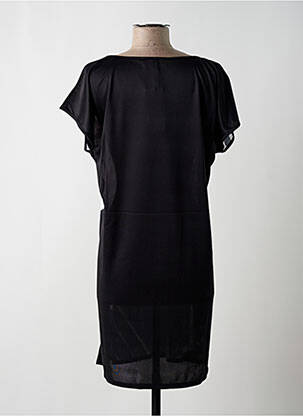 Rochie de plajă croială fluidă negru MIRADONNA femeie