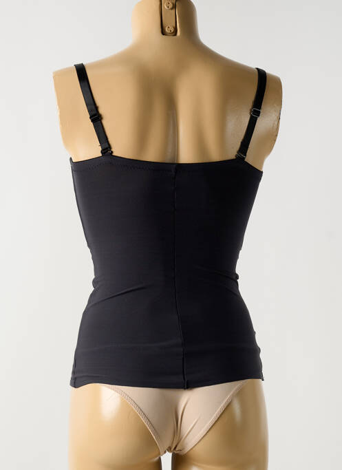 Corset top sutien modelat negru NAOMI AND NICOLE femme