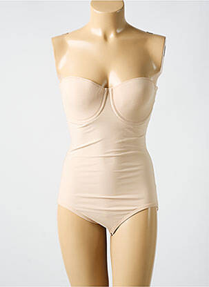Corset cu armatură culoare piersică CUPID femeie