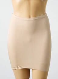 Jupon/fond de rochie talie elastică bej CUPID femeie