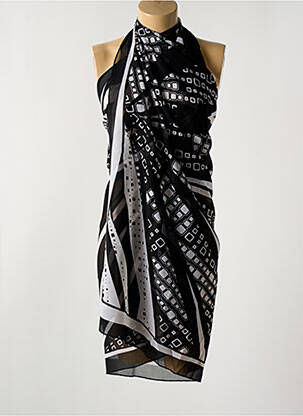 Pareo negru MIRADONNA femeie