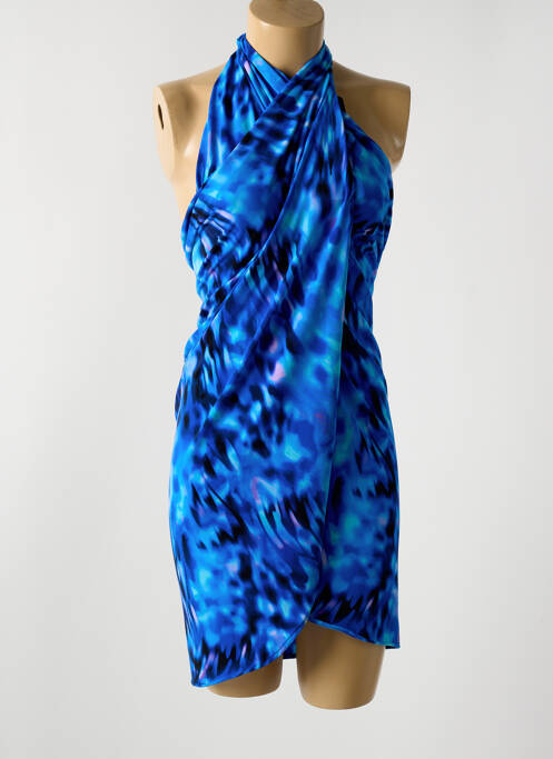 Pareo țesătură poplin albastru MIRACLESUIT femme